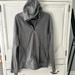 Gray pullover/hoodie